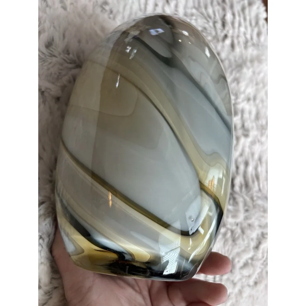 Multi Color Handblown Glass‎ Vase. Lots of colors no callouts 2975.